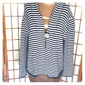 Cotton Sweater- one button
